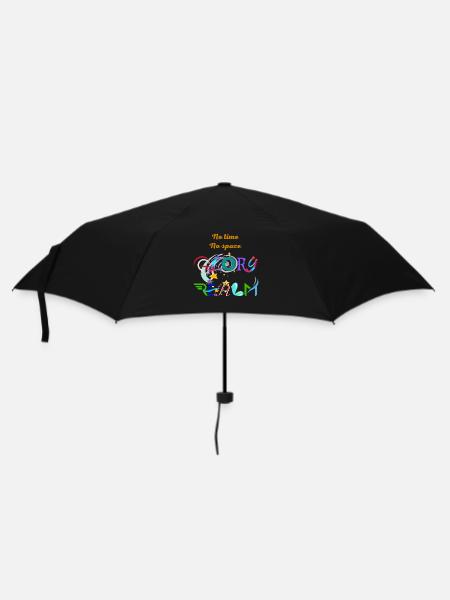 God´s Glory - Regenschirm (klein) - Schwarz