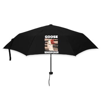 Goose Animal Bird Geese - Umbrella (small) - black - Front