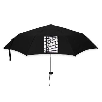 Brême Allemagne City Font Skyline Accueil - Parapluie standard - noir - Devant