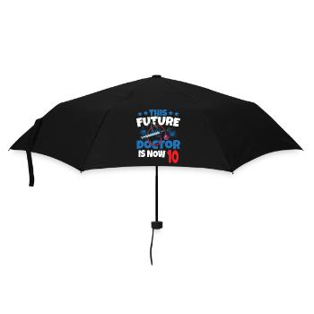 Ce futur médecin a maintenant 10 docteurs enfant 10. - Parapluie standard - noir - Devant