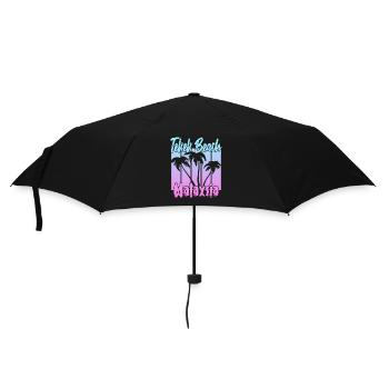Telek Beach Malaisie - Parapluie standard - noir - Devant