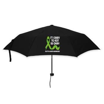 It's Okay To Not Be Okay Mental Health Awareness - Umbrella (small) - black - Front