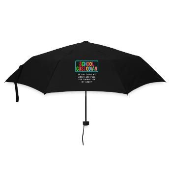 École Concierge Coeur Profession Passion - Parapluie standard - noir - Devant