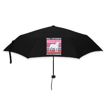 Bull Terrier Chien Maman Chien Propriétaire Cadeau - Parapluie standard - noir - Devant