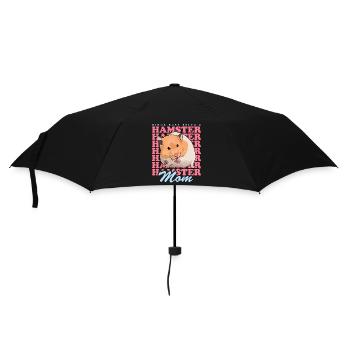 Hamster Maman Doré Hamster Nain Hamster Cadeau - Parapluie standard - noir - Devant