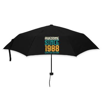 Awesome seit 1988 limitierte Auflage. - Regenschirm (klein) - Schwarz - Vorne