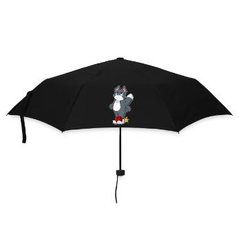 Boule de bowling pour chat - Parapluie standard - noir - Devant
