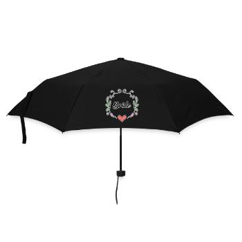 Enterrement de vie de jeune fille de mariée - Parapluie standard - noir - Devant