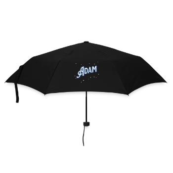 Nom Adam personnalisé - Parapluie standard - noir - Devant