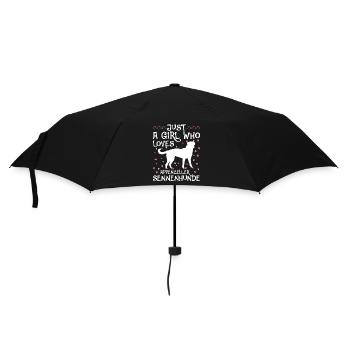 Appenzeller Sennenhund Geschenk Hunde - Regenschirm (klein) - Schwarz - Vorne
