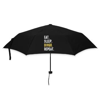 Bingo Gambling Loterie Joueurs de bingo - Parapluie standard - noir - Devant