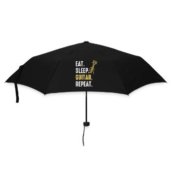 Guitar Guitarist Musician Acoustic Guitar Instruments - Umbrella (small) - black - Front