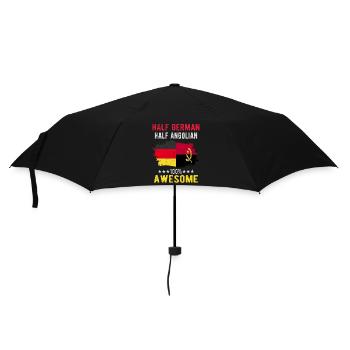 Half German Half Angolier - Umbrella (small) - black - Front