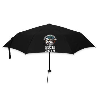 Never Underestimate Skipper né en 2014 - Parapluie standard - noir - Devant