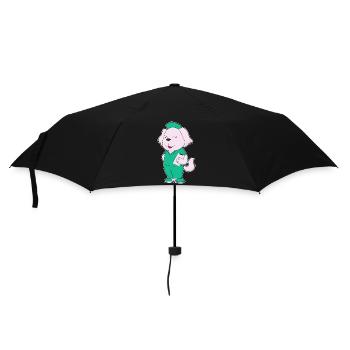 Dog Nurse - Umbrella (small) - black - Front
