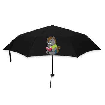Lunettes de livre Horse Nerd - Parapluie standard - noir - Devant