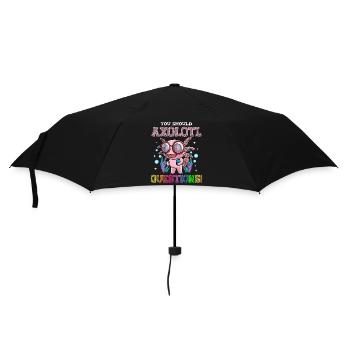 Lehrerin Lehrer Lustig - Regenschirm (klein) - Schwarz - Vorne