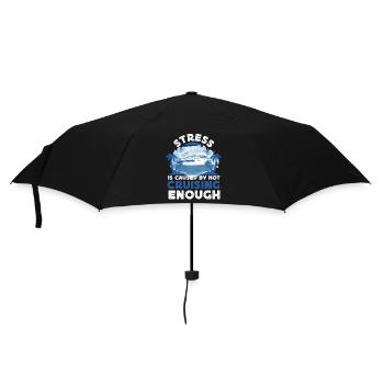 Cruise Ship Vacation Stress Is - Umbrella (small) - black - Front