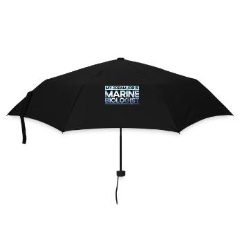 Marine Biologist Ocean Gift Marine Biology - Umbrella (small) - black - Front