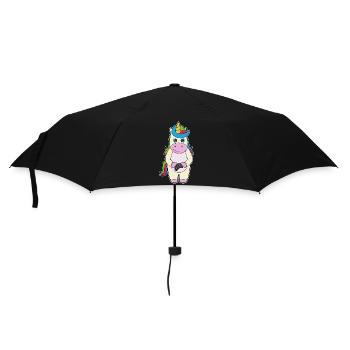 Photographe licorne Appareil photo - Parapluie standard - noir - Devant