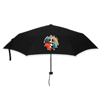 Western cow cactus - Umbrella (small) - black - Front