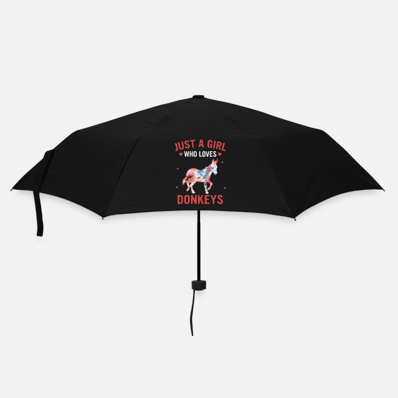 Donkey Donkey Animal - Umbrella (small) - black