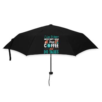 Comptable Comptable Comptable - Parapluie standard - noir - Devant