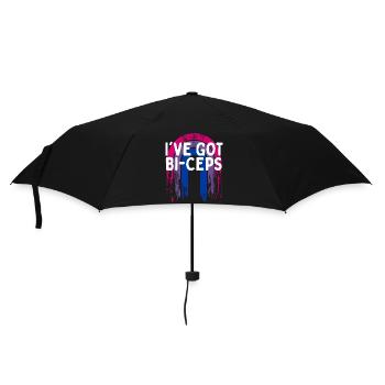 J’ai Bi-Ceps Bisexuel LGBTQ Bi Pride LGBT - Parapluie standard - noir - Devant