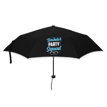 Bachelor Party Squad Bachelor Bride - Umbrella (small) - black - Front