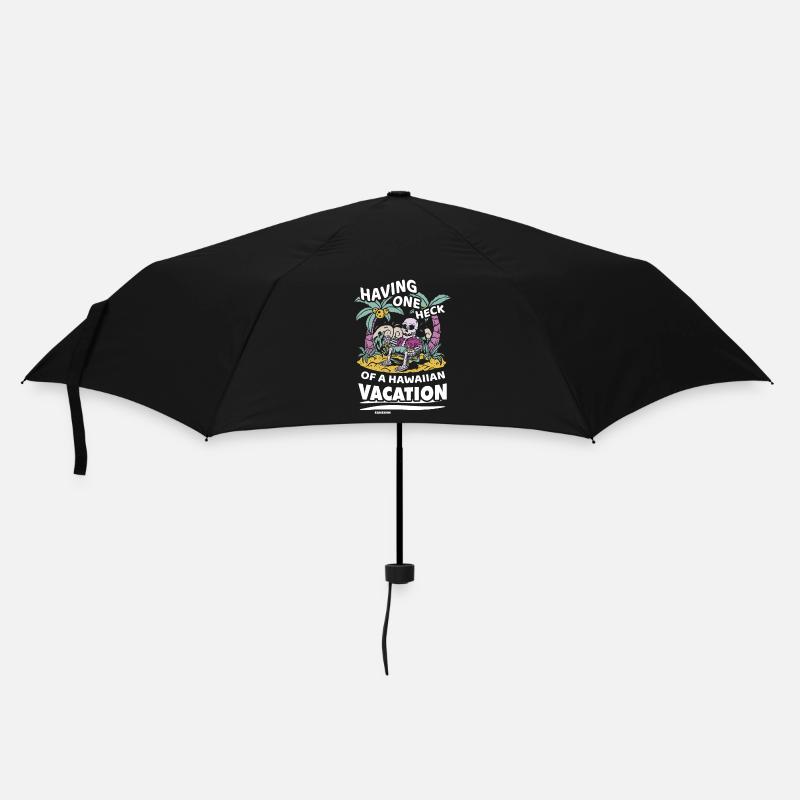 Hawaii - Regenschirm (klein) - Schwarz