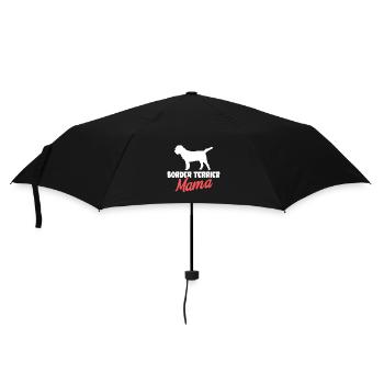 Border Terrier Cadeaux Chiens - Parapluie standard - noir - Devant