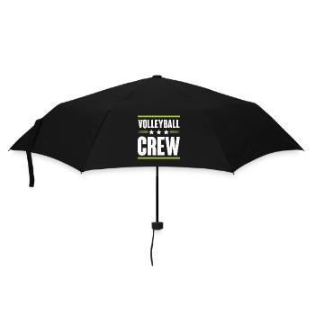 Équipe de volleyball - Parapluie standard - noir - Devant