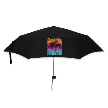 Puerto Rico Caribbean - Umbrella (small) - black - Front