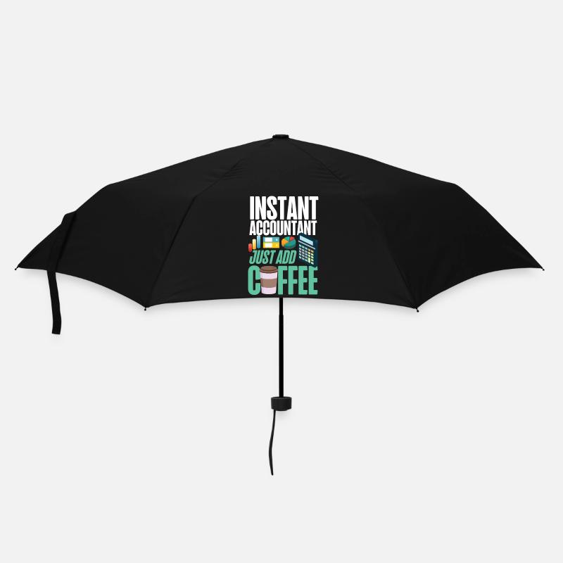 Comptable Comptable Comptable - Parapluie standard - noir