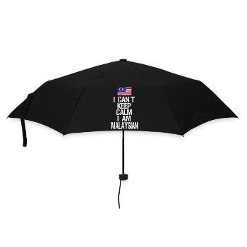 Je n’arrive pas à garder mon calme, je suis malaisien - Parapluie standard - noir - Devant