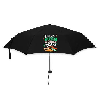 School Social Worker Team School Social Work School - Umbrella (small) - black - Front