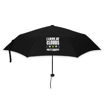 Meteorologist saying gift meteorology - Umbrella (small) - black - Front