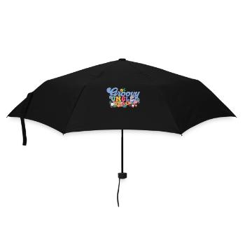 Groovy Oncle Jardin Plante Fleurs Décoration Florale - Parapluie standard - noir - Devant