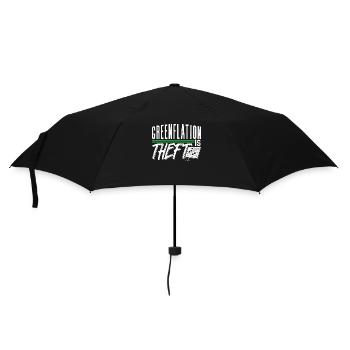 Greenflation est un vol de l’inflation de l’énergie verte - Parapluie standard - noir - Devant