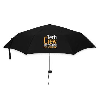 Theatre Technician Crew - Umbrella (small) - black - Front