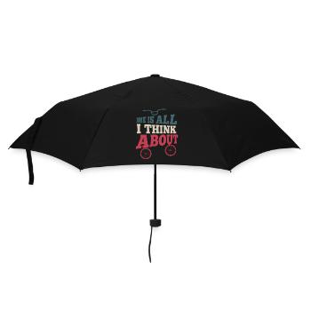 Idée cadeau de devis BMX vélo - Parapluie standard - noir - Devant