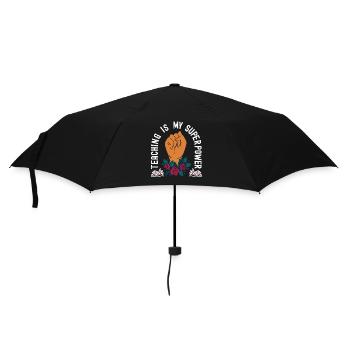 Teaching is my Superpower Back to School Teacher - Umbrella (small) - black - Front