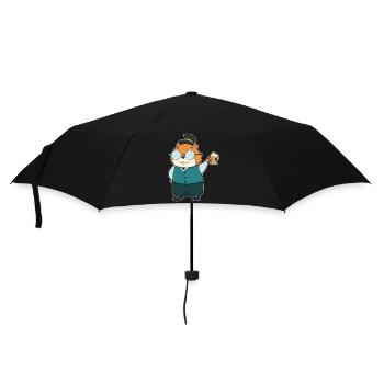 Hamster Beer - Umbrella (small) - black - Front