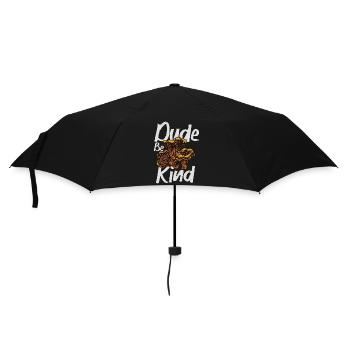 Dude Be Kind No Bullying - Umbrella (small) - black - Front