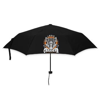 Louis chasseur de sanglier Humour Chasse - Parapluie standard - noir - Devant