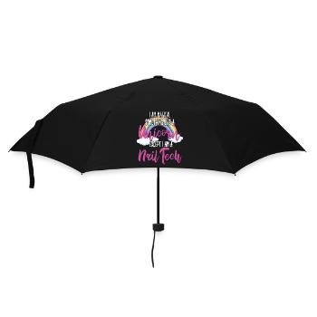 Je suis un peu une technicienne ongulaire magique - Parapluie standard - noir - Devant