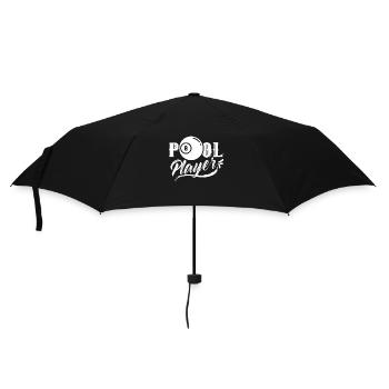 Pool Player Billiard Billiard Lovers - Umbrella (small) - black - Front