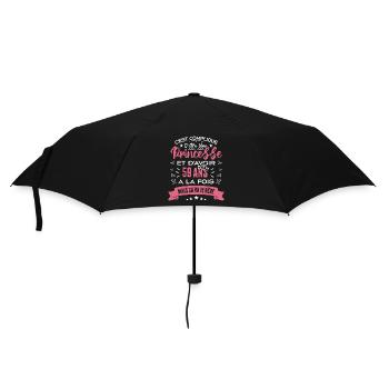 Une princesse a 59 ans, Cadeau d’anniversaire - Parapluie standard - noir - Devant