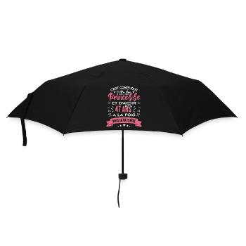 Une princesse a 47 ans, Cadeau d’anniversaire - Parapluie standard - noir - Devant