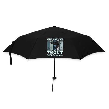 Just call me trout whisperer - Umbrella (small) - black - Front
